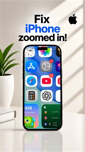 iPhone Screen Zoomed In? Try This!