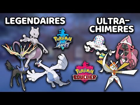 Avoir des Légendaires et des Ultra-Chimères - Pokémon Epée et Bouclier