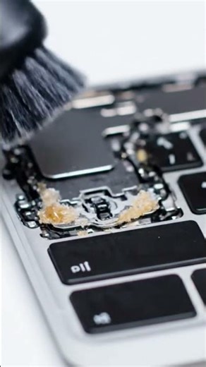MacBook Typing by Itself — Solved#MacBookPro #KeyboardRepair #GhostTyping #TechFix #LaptopService
