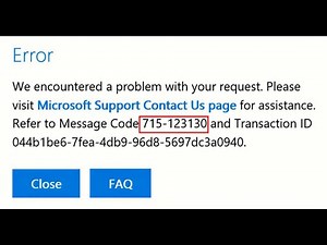 How to fix ISO download message code 715-123130 error in Windows 11