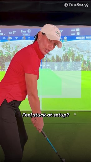 Feel frozen over the ball? ❄️ Try this walk-in drill to trigger momentum before the swing even starts. Trail heel first = no tension, no forcing, just flow. ⛳ #golftips #swingdrill #golftraining #golfing #golfswing