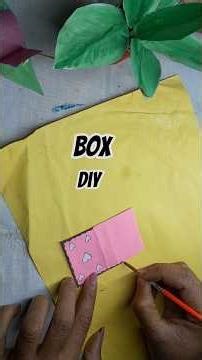 😱machis ke dibbe ka box/# diy /# box