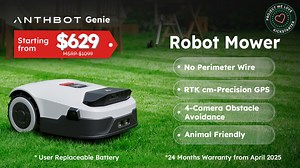 Meet ANTHBOT Genie a Smart Robot Lawn Mower That Does It All