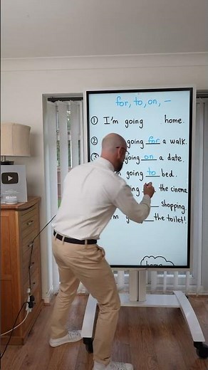 go for / on / to #learnenglish #grammar