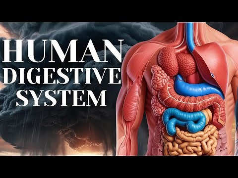 Human Digestive System Animation | Human digestive system class 10