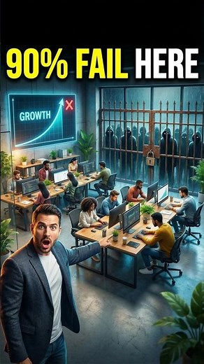 Why 90% of Small Businesses Never Grow Beyond 10 Employees 😳 | The System Most Founders Ignore 📈