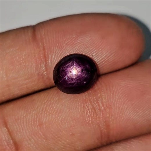 10x11 MM Natural Ruby Star Cabochon, Untreated Indian Star Ruby Gemstone. - Etsy