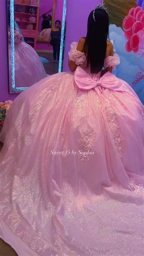 Sweetbysophia Sweet on Instagram: "Sweet 15 by Sophia, you’ll find it. 👑 We offer a stunning line of PINK dresses, with exclusive designs that will make your special day shine. 🌸🎀 👗 Discover the beauty of colors and styles we have for you. 📅 Book your appointment and enjoy the unique experience of trying on the dress of your dreams. 📍 Visit our store and fall in love with our collection. 📞 Contact us today for more information. #Sweet15BySophia #PinkDresses #DreamQuinceañera #WhereDreamsB