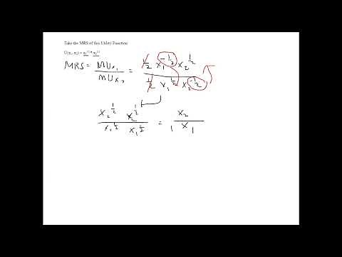 Introducing the Marginal Rate of Substitution (MRS) - ECON 10A