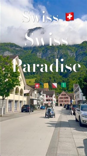 Pure Paradise Beauty In Switzerland 🇨🇭♥️ #travel #swissalps #ytshorts #viralshorts