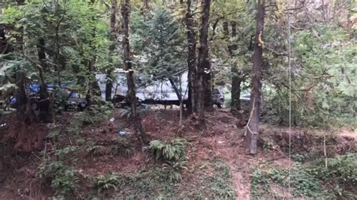 I toured a three-story treehouse that functioned as the front for a major drug-dealing operation. It was built deep in the woods near a river with no bridge. The only way across was a zip line stretched from the riverbank to the treehouse. Drug seekers never crossed the river. Instead, they would text the dealer or shake the zip line to signal their presence. Money was clipped to the line and pulled across the river into the treehouse. Fentanyl and meth were then sent back the same way. No one k