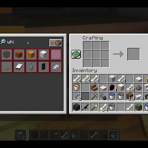 HOW TO MAKE WHITE CONCRETE IN MINECRAFT?/|MINECRAFT TUTORIAL MINECRAFT JAVA EDITION|MINECRAFT SERVER