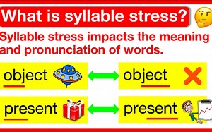 【Learn Easy English】音节重音｜syllable音节｜音节的种类_哔哩哔哩_bilibili