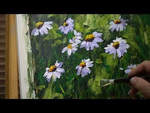 Mastering Painting Daisies: A Complete Guide to Lush Daisies in Acrylic