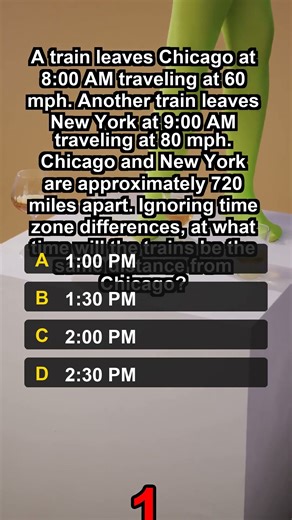 🤯 Can YOU Solve This Train Problem?! 99% Fail #shorts