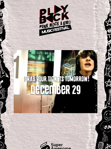 Playback Punk Rock and Emo Music Festival Tickets