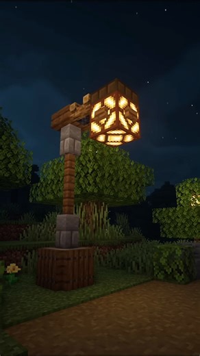 Automatic lighting makes your Minecraft base safer at night
