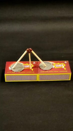 Awesome Match Tricks || Dancing Matchsticks - Science Experiments With Matches # shorts