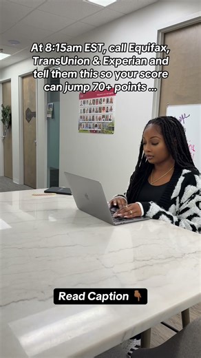 Use this Call Script ⬇️ (Read this when you contact them or comment “750” if you want me to handle