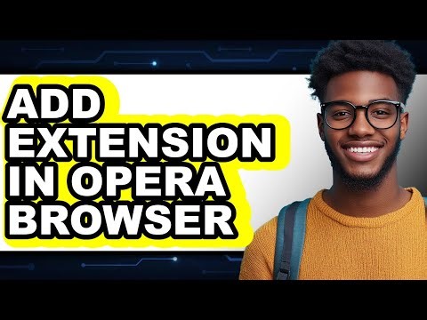 How to Add Extension in Opera Browser (only Way)