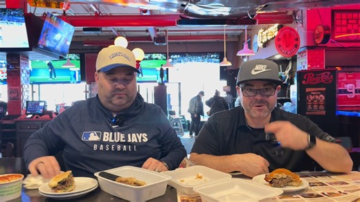 Elvis is in the building on the final day of Burger Fest! 🍔 Today we started with The Gaucho Smash Burger from Boulevard Kitchen & Bar . Talk about delivering big flavour with smoked short rib, melty provolone, chimichurri, aioli, arugula, and crispy onions! Meanwhile, the Fat Elvis from Five Bridges Neighborhood Bar And Grill has us all shook up with a whopping half-pound patty, peanut butter, bacon, and caramelized bananas. A true King-size performance. 👑 There's still time to get out and ta