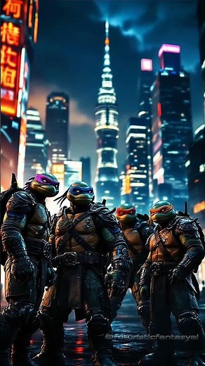 TMNT: Reimagined with AI Animation