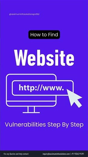 How to Find Website Vulnerabilities #ethicalhacking #infosec