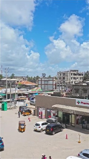 Bamburi Aerial View in 4K | Mombasa🇰🇪 Coastal Beauty from Above
