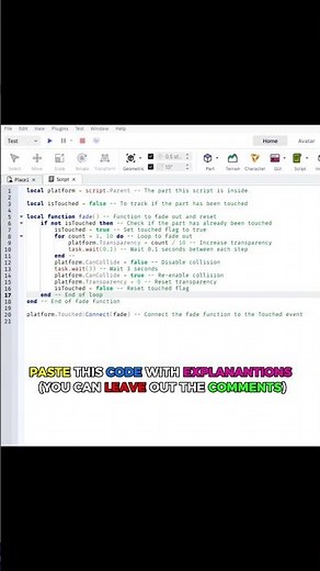 How To Make A DISAPPEARING Part In Roblox Studio