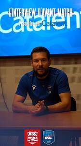 Interview d’avant-match présentée par Catalent Pharma Solutions LLC Découvrez les impressions de Jean Ric-Lombard, entraîneur principal de notre équipe de Fédérale 1, avant d’entamer cette année 2025 face à Beauvais. | USA Limoges Rugby