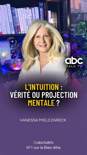 ABC TALK TV on Instagram: "Vanessa Mielczareck est thérapeute, coach et formatrice, spécialisée dans l’intelligence intuitive. Ancienne archéologue, elle ne creuse plus la terre… mais explore désormais ce que l’œil nu ne voit pas : notre intuition, ce langage subtil qui guide nos choix et éclaire notre chemin. Dans cette émission, elle répond à des questions essentielles : 👉 L’intuition peut-elle nous tromper ? 👉 Comment la reconnaître parmi les 70 000 pensées qui traversent notre esprit chaqu