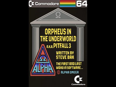 GRAMY NA C64... "ORPHEUS IN THE UNDERWORLD aka. PITFALL 3" (1984)