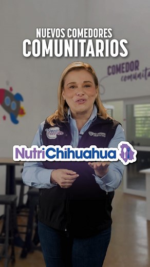Con NutriChihuahua, abrimos nuevos comedores comunitarios en diferentes municipios del estado, sumando ya más de 30 espacios donde cada día se sirven alimentos calientes y nutritivos a niñas, niños, adultos mayores y familias completas. Seguiremos ampliando estos puntos de apoyo para garantizar que más personas tengan acceso a una alimentación saludable y cercana. ¡Cuenta conmigo! | Gobierno del Estado de Chihuahua