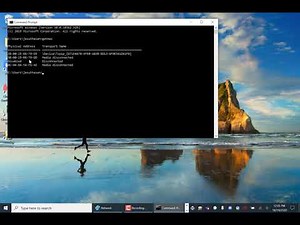 How to find mac address of your network adopters - Network Troubleshooting Series