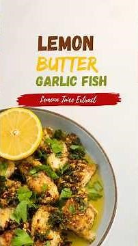 Grandma's Famous Lemon Butter Garlic Fish Recipe