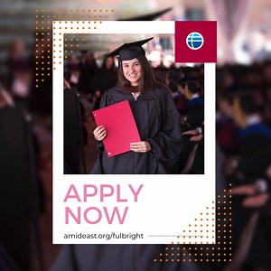 Everything you need to know to apply to the #Fulbright Program: https://bit.ly/FulbrightProgramLebanon. Deadline to apply is May 2! APPLY NOW!🧑‍🎓 Fulbright Program for the Middle East and North Africa | Amideast/Lebanon