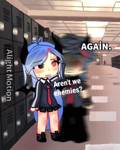 | Color Soulmate 🫐+🌀 | Gacha Life Mini movie | Enemy to Lovers 🎀| #gacha #gl #gachalife |