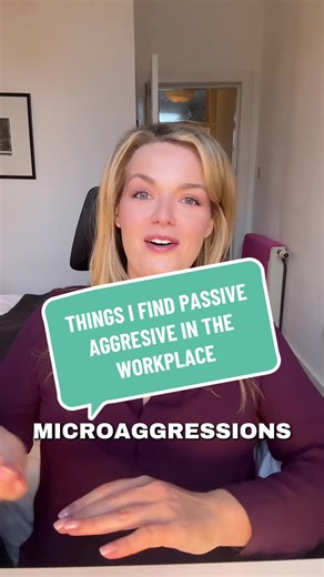 Passive Aggressive Moments in Corporate Culture