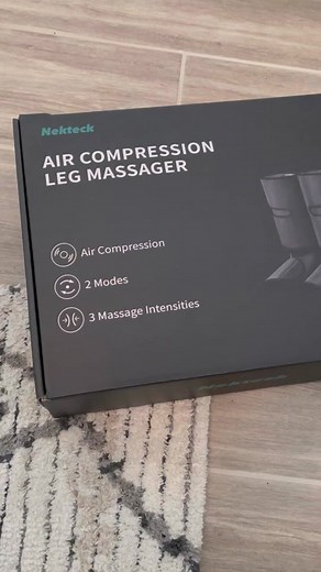 Air Compression Leg Massager for Muscle Relaxation and Improved Circulation