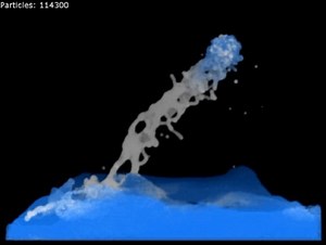 300,000 Particle 3D Water Simulation
