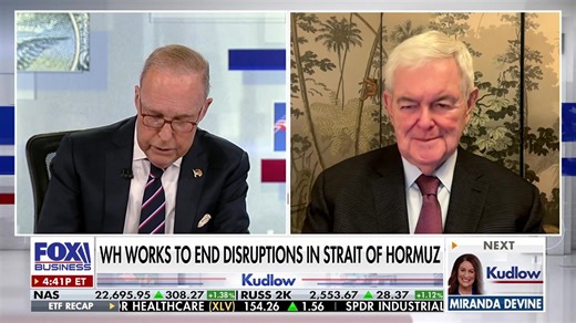 Newt Gingrich: Iran war will be 'American defeat' if Strait of Hormuz is kept closed