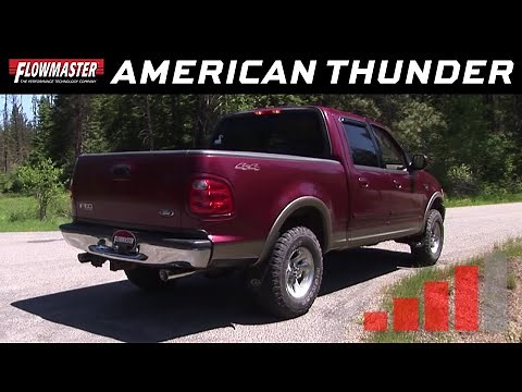 1998-03 Ford F-150 4.6L, 5.4L - American Thunder Cat-back Exhaust System 817663