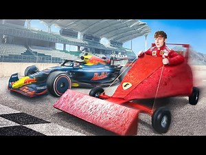 I Built A Wooden F1 Car To Stop Max Verstappen