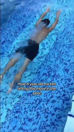 POV: You’re 8 and Just Hit the Coolest Pool Trick Ever! 🤿🔥 #shorts