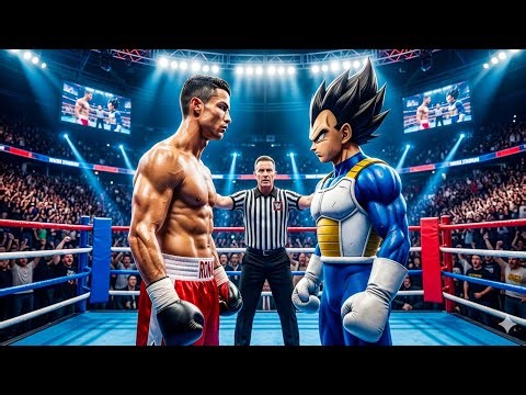 “Ronaldo vs Vegeta Boxing Fight – Epic Knockout in the Ring! 🥊🔥 Who Wins?