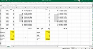 Section 3 Excel Tutorial