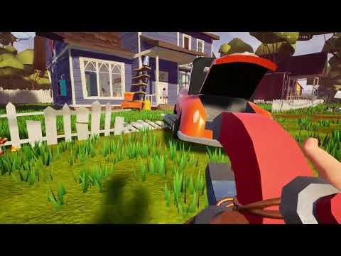 Day 1 of trying to speed run hello neighbor act 1