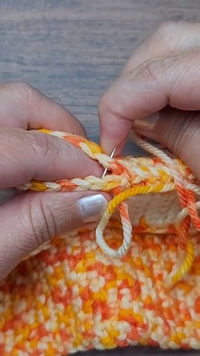 How to Join Crochet Pieces with a Whipstitch Seam