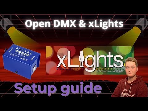 Low cost light/music sync with ENTTEC OpenDMX + xLights!