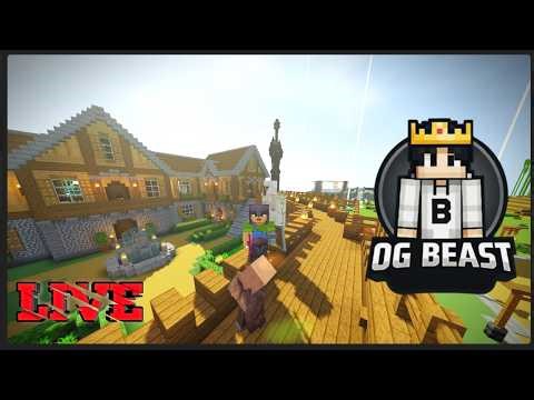 Minecraft Biggest Modern House Build LIVE